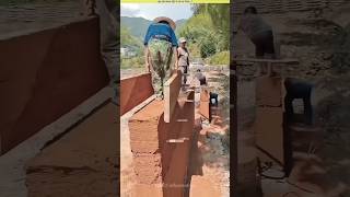 How village people make mud houses attractive and durable। shorts experiment [upl. by Pollard]