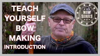 How to Make your First Archery Bow Teach Yourself Bow Making Series [upl. by Anaerdna]