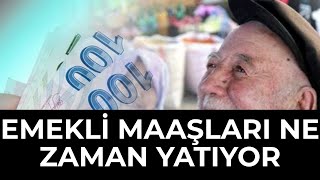 Emekli Maaşı Ne Zaman Yatacak [upl. by Ttebroc]