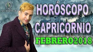 ASCENDENTE CAPRICORNIO FEBRERO 2018 [upl. by Goodden]