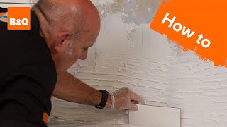 How to tile a kitchen wall [upl. by Rebmac]