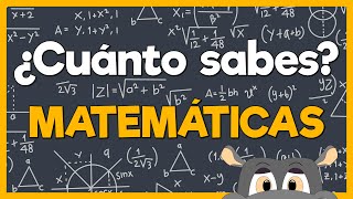 ¿Cuánto Sabes de MATEMÁTICAS Test de 42 preguntas ➕🧠➖ [upl. by Barney]