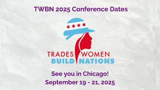 Tradeswomen Build Nations Plenary September 29 2024 in New Orleans LA [upl. by Imas]