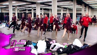 Dance Moves Flash Mob  2018 Dance Team Championships [upl. by Gnov]