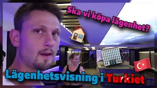 Vlogg 47  Lägenhetsvisning i Turkiet [upl. by Hamlin56]