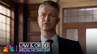 Carisi Questions Captain Benson on the Stand  Law amp Order SVU  NBC [upl. by Ahsinra]