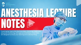 Anesthesia Lecture Notes  Learn Anesthesia App  DrSwati [upl. by Arved]