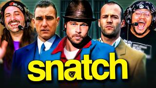 SNATCH 2000 MOVIE REACTION First Time Watching Brad Pitt  Jason Statham  Guy Ritchie [upl. by Susie490]