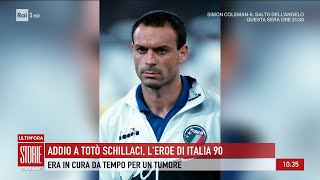 Addio a Totò Schillaci leroe di Italia 90  Storie italiane 18092024 [upl. by Yahsan]