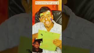 Mai painting sikh gaya 🙃  The most viral comedy by Maabeta 🔥 ytshorts shorts [upl. by Kotta715]