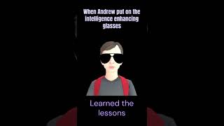 When Andrew put on the intelligence enhancing glassesmeme sigma smartsigma intelligence [upl. by Griz]