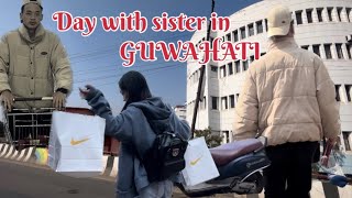 Day with sister in guwahati assam subscribetomychannel youtubevideo video sister likeforlikes [upl. by Leinahtan]