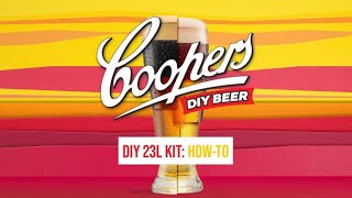 Coopers DIY Beer 23L Brew Kit [upl. by Nevins]