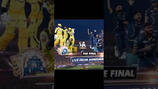 Ipl final match csk vs gujrat 👑💥🔥💯 hardikpandya msdhoni rohitsharma shorts trending [upl. by Arriat195]