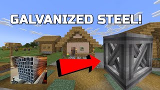 Transform Your Minecraft Builds with Galvanized Square Steel [upl. by Rossie]