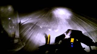 Goulais River Night Run on Yamaha Nytro [upl. by Shay]