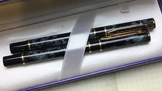 Waterman laureat vintage pen set [upl. by Enirehtac]