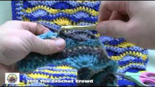 How to Crochet A Blanket  Starting and Finishing Part 3  The Crochet Crowd [upl. by Aitital]