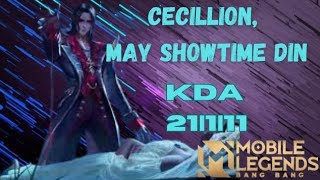 Cecillion may SHOWTIME din KDA 21111  Shorts 16 [upl. by Mcdowell780]