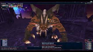 FFXI Odyssey Sheol C Fun Run II  A DRKs Fury amp An Epic Wipe [upl. by Michaeu]