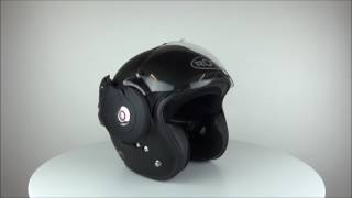 Roof Desmo Matt Black Helmet  Championhelmetscom [upl. by Cooke]