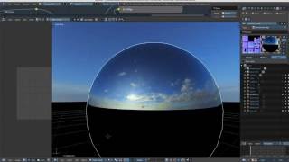 Blender 278 skybox map creation via hdri for PBR object map reflection simulation [upl. by Ydnew137]