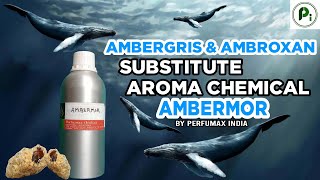 Ambergris amp Ambroxan Substitute Aroma Chemical Ambermor perfumaxindia fragranceworld [upl. by Ettenal95]