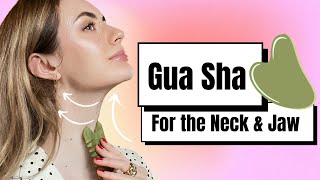 10 min Gua Sha Routine For Sharper Jawline beautytips guashamassage [upl. by Noreh]