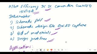 105 15V15A High Efficiency GaNFET DC DC Converter [upl. by Celestyn677]