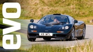 McLaren F1 and Ferrari F40 vs analogue rivals  evo TV [upl. by Remsen]