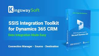 SSIS Integration Toolkit for Microsoft Dynamics 365 CRM  Get Started [upl. by Nared123]