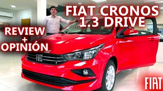 FIAT CRONOS 13 DRIVE  ¿Porqué es el auto más vendido [upl. by Airednaxela]