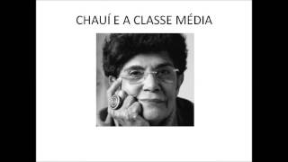 EU ODEIO A CLASSE MÉDIA MARILENA CHAUÍ [upl. by Lyram]