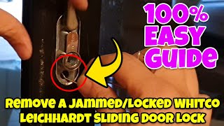 🔒 SOLVED How to Remove a JammedLocked Whitco Leichhardt Sliding Door Lock in Minutes ⏰ [upl. by Netty60]