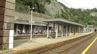 Monterosso Railway Station in Cinque Terre Italy [upl. by Penelope]