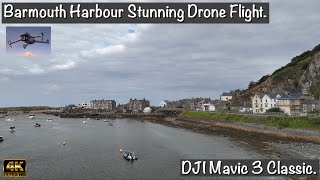 Barmouth Harbour Stunning Drone Flight  Hendre Mynach Tour amp Camping Park [upl. by Elrem]