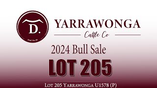 Lot 205 Yarrawonga U1578 P [upl. by Kaine877]