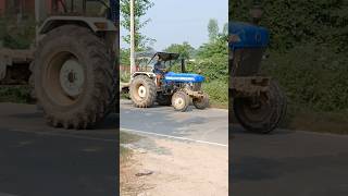 New holland tractor automobile eicher farmequipment tractorvideos bhojpuri shorts [upl. by Ahearn]