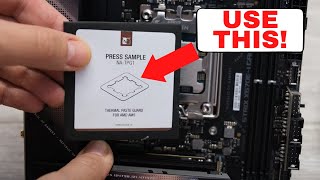 Noctua Thermal Paste Guard Review A MustHave For Ryzen 7000 Owners [upl. by Hsirrehc]