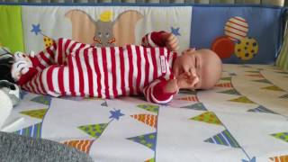 MOVING REBORN BABY STOP MOTION ANIMATION MORNING ROUTINE LIFE LIKE BABY DOLLS [upl. by Annahaj]