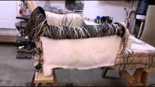 Upholstering a Chaise Lounge [upl. by Rriocard]