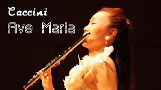 Ave Maria Caccini MISAO FLUTE 波戸崎操 カッチーニ アヴェマリア CD色彩集 vol6 めぐり逢うために 収録 [upl. by Pellikka]