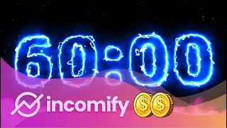 Electric Timer ⚡ 60 Minute Countdown  Visit INCOMIFY [upl. by Esilenna364]