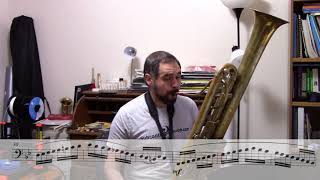 Bassoon Etude of the Week 19 Sarrusophone [upl. by Wilterdink328]