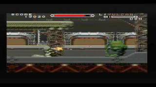 SNES Cybernator Gameplay [upl. by Oos]