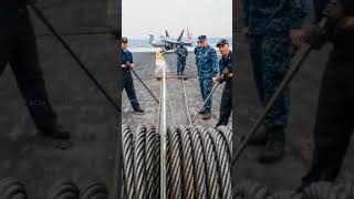 How Does Jet Land On An Aircraft Carrier [upl. by Htiekal]