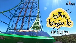 Official Kingda Ka POV 2021  4k 60fps  Six Flags Great Adventure [upl. by Nnagrom86]