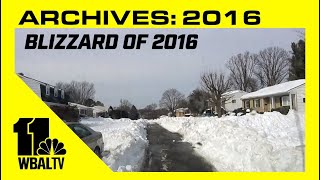 Archives Remembering the Blizzard of 2016 [upl. by Vashtia326]