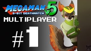 Megaman 8Bit Deathmatch V5 Multiplayer 1 [upl. by Dibbrun963]