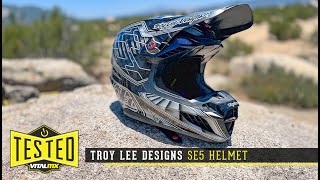 TESTED Troy Lee Designs SE5 Helmet [upl. by Maclay]